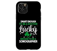 A Doctor Lucky Enough To Be A Sonographer St Patricks Day Case for iPhone 11 Pro
