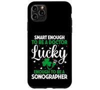A Doctor Lucky Enough To Be A Sonographer St Patricks Day Case for iPhone 11 Pro Max