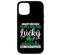 A Doctor Lucky Enough To Be A Sonographer St Patricks Day Case for iPhone 12/12 Pro