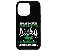 A Doctor Lucky Enough To Be A Sonographer St Patricks Day Case for iPhone 13 Pro