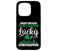 A Doctor Lucky Enough To Be A Sonographer St Patricks Day Case for iPhone 15 Pro
