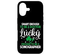 A Doctor Lucky Enough To Be A Sonographer St Patricks Day Case for iPhone 17