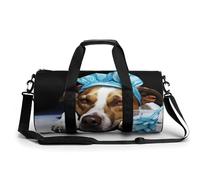 A Dog is Sick Gym Bag Travel Duffel for Men Women | Sport Workout Handbag Overnight Weekender Bags with Shoulder Strap