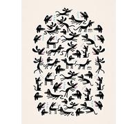 A Dog's Life - signed A3 - art poster print by Oliver Lake