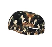 a Doomsday Fashionable Colorful Sports Headband - Breathable, Stretchable, Lightweight, Unisex, Soft