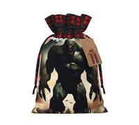 A Doomsday Holiday Printed Drawstring Pouch M For Party Wrapping, Wedding Favor, And Storage