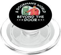 A Doormans World beyond the Door Doorman PopSockets PopGrip for MagSafe
