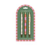 A Dopo Set Of 3 Pens - Flower, Stripe, Lemon