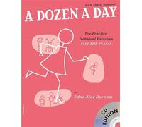 A Dozen a Day Book 3. Piano Solo. Includes Audio Online