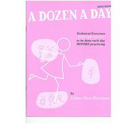 A Dozen A Day Mini Book: Technical Exercises for the Piano to be done each day before practicing (Pink edition)