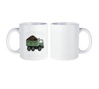 A Dumb Truck Mugs Ceramic Coffee Cups Tumbler