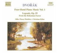 A. Dvorak - 4 Hand Piano Music 1 [New CD]