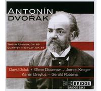A. Dvorak - Piano Trio in F minor [New CD]