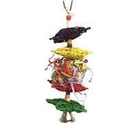 A & E Cage HB01471 8.26 x 2.56 x 2.56 in. Happy Beaks Crinkle Crinkle Little Star Bird Toy