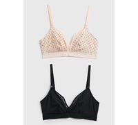 A-E MATERNITY Supersoft Non Wired Nursing Bras 2 Pack 32B