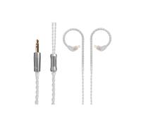 (A) Earphone Replacement Cable Upgraded Silver Plated Cable Use For TRN V10 KZ ZS6 ZS5 ZS3 ZST ZSR