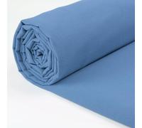 A-Express 100% Cotton Fabric - 60 Inch 150cm Wide - Plain Cotton Fabric by The Metre - Ideal for Quilting, Sewing, Dressmaking, Curtain Linings, Totes, Bedding, Pillowcases - Sky Blue 10 Metres