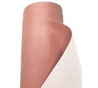 A-Express Grained Faux Leather Fabric Waterproof Heavy Duty Leatherette Vinyl Leathercloth Upholstery Textured Material - Peach 2 Metres 200cm x 140cm