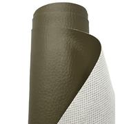 A-Express Grained Faux Leather Fabric Waterproof Heavy Duty Leatherette Vinyl Leathercloth Upholstery Textured Material - Khaki 2 Metres 200cm x 140cm