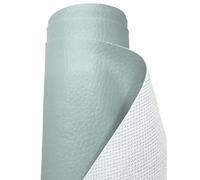 A-Express Grained Faux Leather Fabric Waterproof Heavy Duty Leatherette Vinyl Leathercloth Upholstery Textured Material - Light Blue 5 Metres 500cm x 140cm