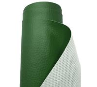 A-Express Grained Faux Leather Fabric Waterproof Heavy Duty Leatherette Vinyl Leathercloth Upholstery Textured Material - Forest Green 2 Metres 200cm x 140cm