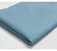 A-Express Plain Cotton Fabric - 60 Inches 150cm Extra Wide Per Metre - 150 GSM Viscose Material - for Clothing, Quilting, Curtain Lining, Sheeting, Costume, Dress, Bedding - Sky Blue Sample