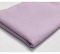 A-Express Plain Cotton Fabric - 60 Inches 150cm Extra Wide Per Metre - 150 GSM Viscose Material - for Clothing, Quilting, Curtain Lining, Sheeting, Costume, Dress, Bedding - Lilac Sample