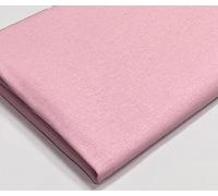 A-Express Plain Cotton Fabric - 60 Inches 150cm Extra Wide Per Metre - 150 GSM Viscose Material - for Clothing, Quilting, Curtain Lining, Sheeting, Costume, Dress, Bedding - Light Pink Half Meter