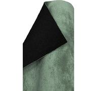 A-Express Plain Soft Plush Velvet Fabric Upholstery Dressmaking Curtain Blind Cushion Velour Material - Duck Egg Half Metre 50cm x 145cm