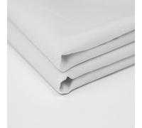 A-Express White Calico Fabric by The Metre - White 100% Cotton Fabric for Craft - 155 GSM 60" Inch 150cm Wide - Ideal for Sewing, Quilting, Embroidery, Linings, DIY Projects & Totes (Half Metre)