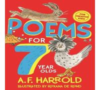 A. F. Harrold Poems for 7 Year Olds Paperback Book A. F. Harrold Multicolor