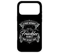A Face Without Freckles Is Like Night Without Stars RedHead Case for iPhone 17 Pro Max