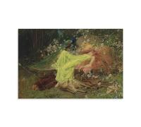 A Fairy Tale By Arthur Wardle Wall Art Canvas Prints Hanging Picture Home Decors Idea 08x12inch(20x30cm)