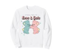 A Fairy Tale Of Love & Hate (Funny Cute Bear Graphic) Sweatshirt
