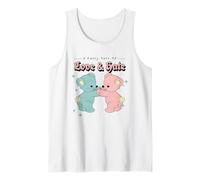 A Fairy Tale of Love & Hate (Funny Cute Bear Graphic) Tank Top