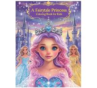 A Fairytale Princess Coloring Book for Kids | One Princess Per Page on a Magical Staircase: A Fairytale Princess Coloring Book for Kids | One Princess Per Page on a Magical Staircase
