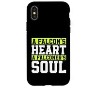 A Falcon’s Heart A Falconer’s Soul Falconry Case for iPhone X/XS