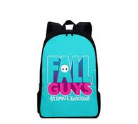 (A) Fall Guys 3DFashion Backpack Schoolbag For Primary And Secondary School Students