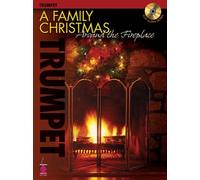 A Family Christmas Around the Fireplace