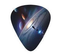 A Fascinating Universe Guitar Plectrum Set Of 12, Including 3 Thicknesses Of Plectrums For Acoustic Guitars, #Ukuleles And More.