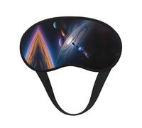 A Fascinating Universe It is a Black-Rimmed Eye mask. The Soft Eye mask can Improve Sleep Quality and is Suitable for Indoors, Outdoors and Traveling.