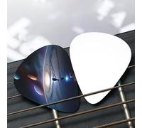 A fascinating universe Patterned guitar pick set - (thin/medium/thick), widely compatible with all kinds of stringed instruments,