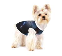 A fascinating universe Small Pet Cotton Vest S Full Print Dog Cat Soft Breathable Elastic Apparel Daily Party Outfit
