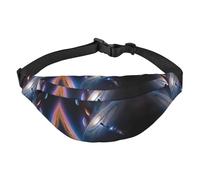A fascinating universe Travel crossbody waist bag, suitable for sports, running, cycling, traveling, fishing boys large waist bag,