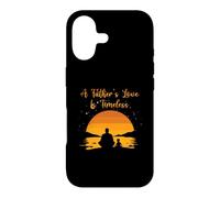 A Father's Love Is Timeless Sunset Silhouette Case for iPhone 17