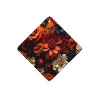 A feast of roses and chrysanthemums 4 Pcs Car Air Freshener Cards, Hanging Disposable Card Fresheners for Vehicles, Lavender Scented