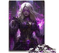 A Female Dark Adult Jigsaw Puzzles 1000 Pieces,Staycation Kill Time Every Piece Is Unique - Challenging Family Fun Game (50x75cm)