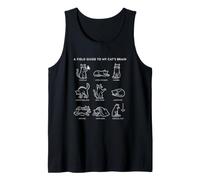 A Field Guide to My Cat’s Brain - ADHD Autistic AuDHD Tank Top