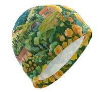 A Field Of Yellow Roses swimming for Unisex Adults Short Hair waterproof caps for swimming Hair Protection and Drag Reduction gorro para natacion mujer