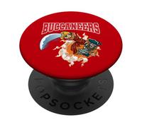 A Fierce Buccaneer Funny Caribbean Pirate Theme PopSockets Adhesive PopGrip